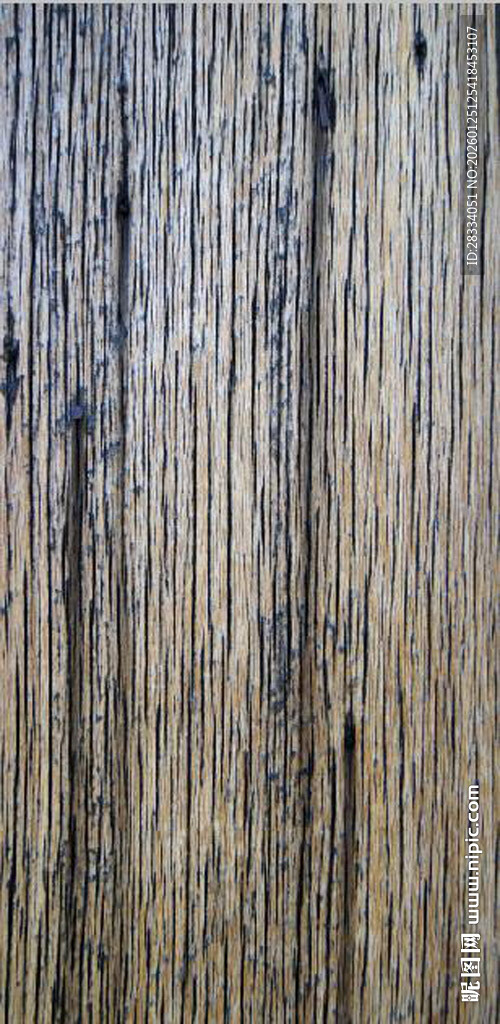 老旧木纹背景纹理图