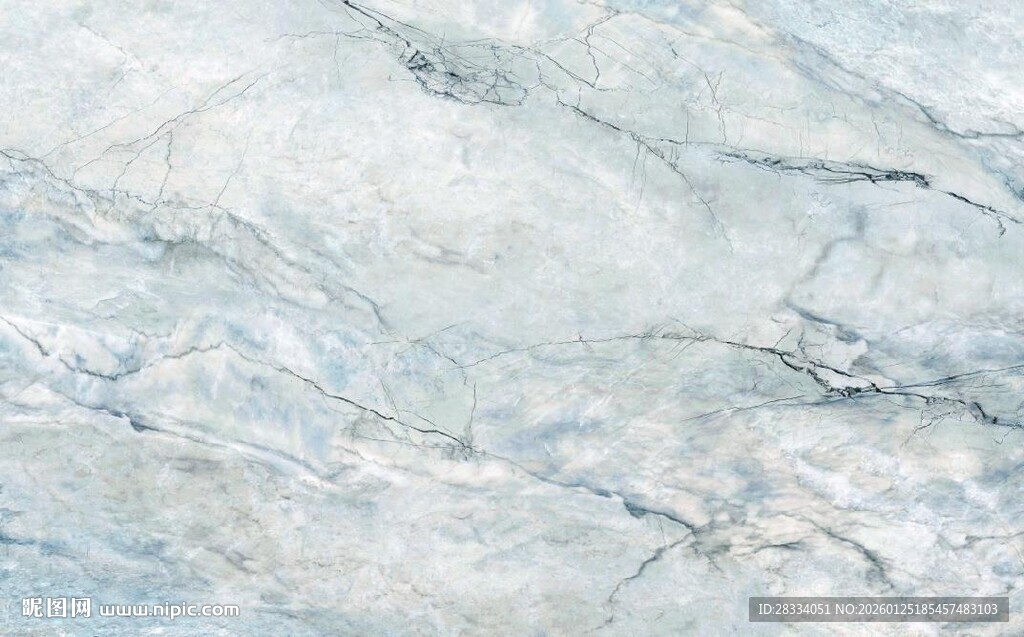 浅蓝色大理石纹理背景