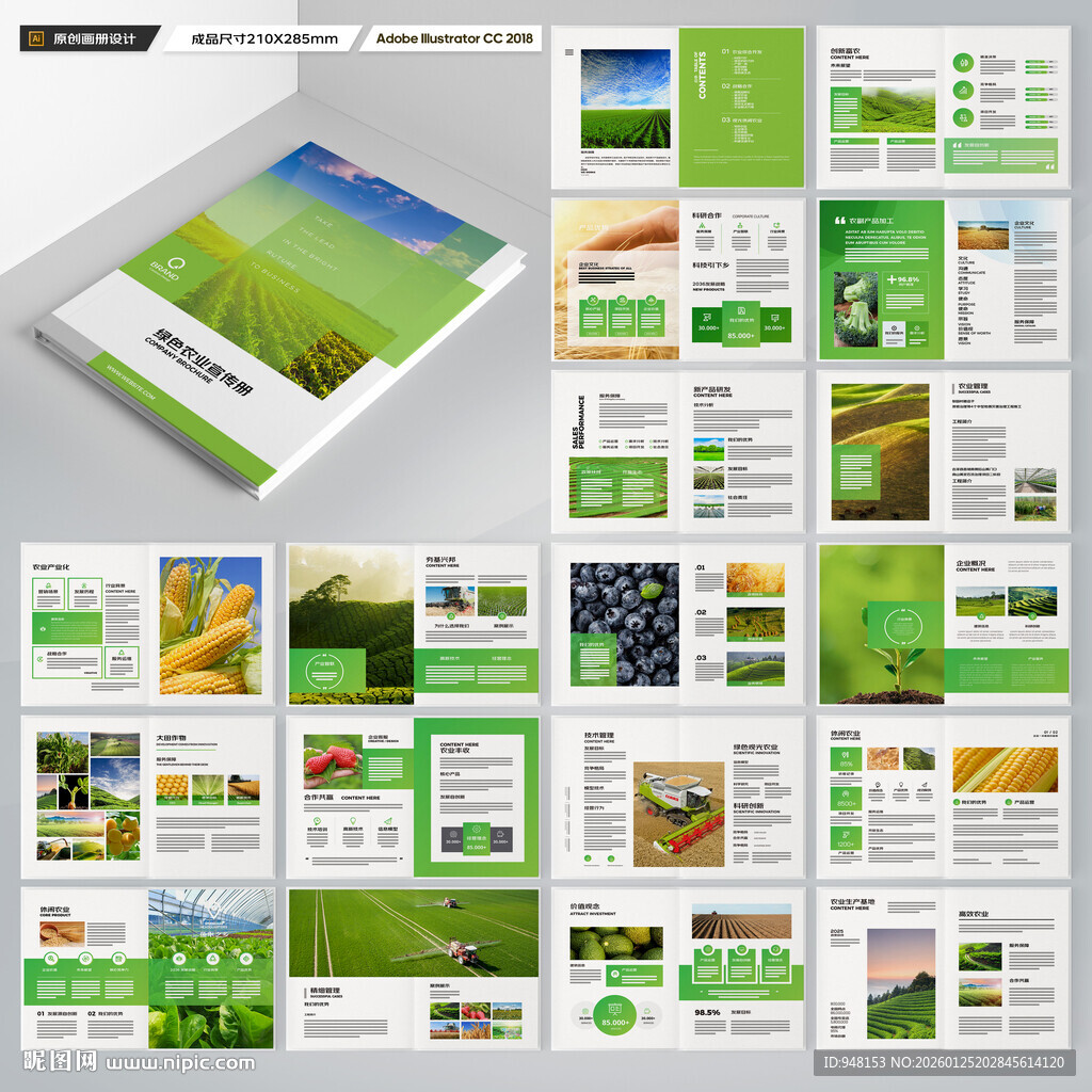 绿色农业画册