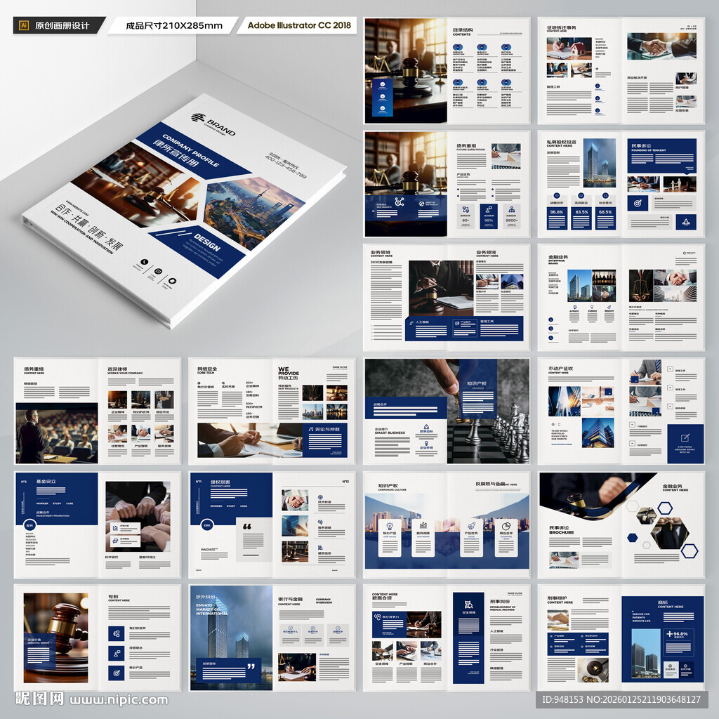 大气律师事务所画册