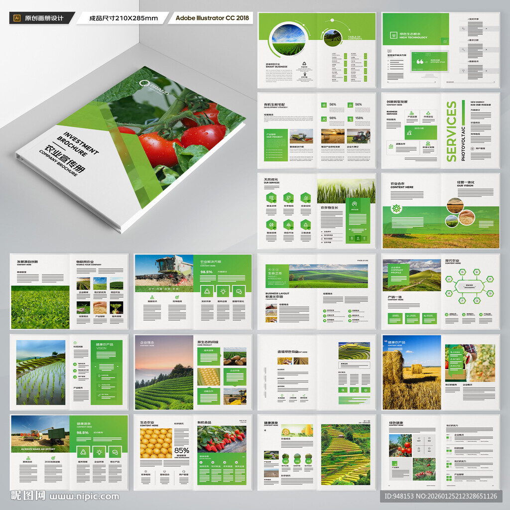 农业宣传册