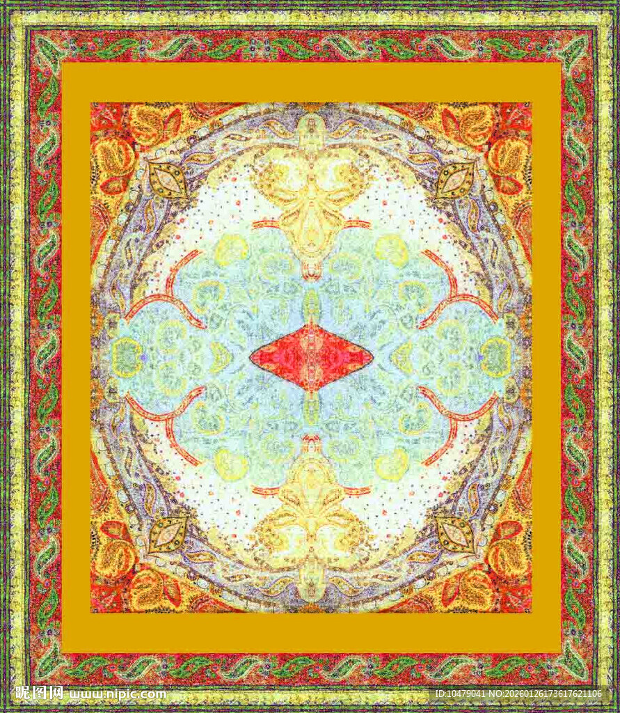 几何花纹装饰图案