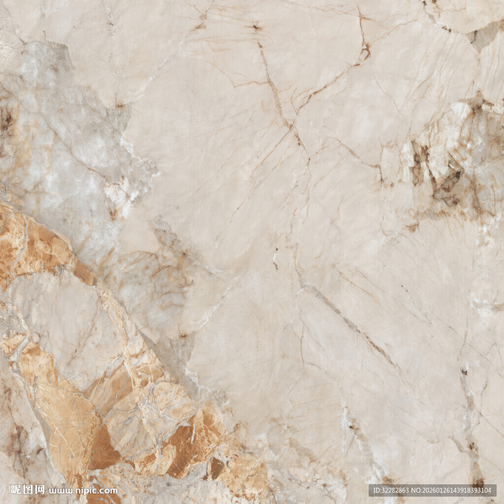 黄色 清晰高雅石纹 简奢大图 