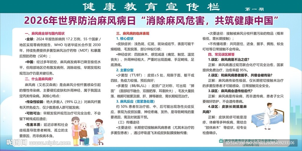 2026年世界防治麻风病日
