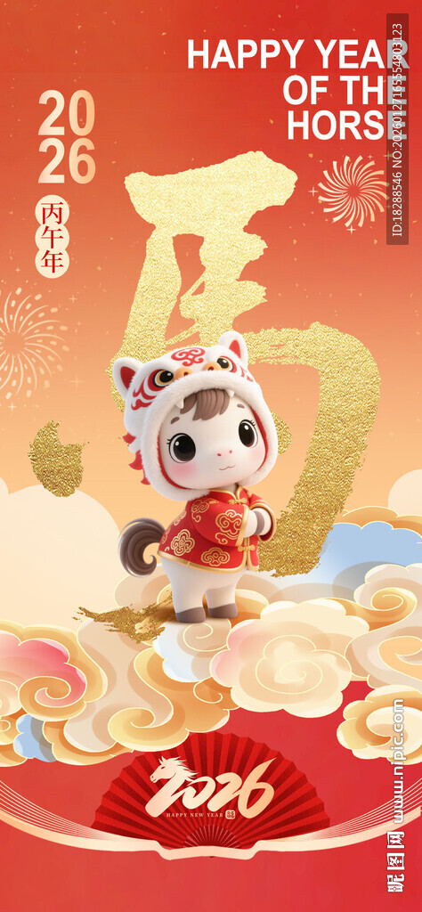 萌虎贺岁迎新年