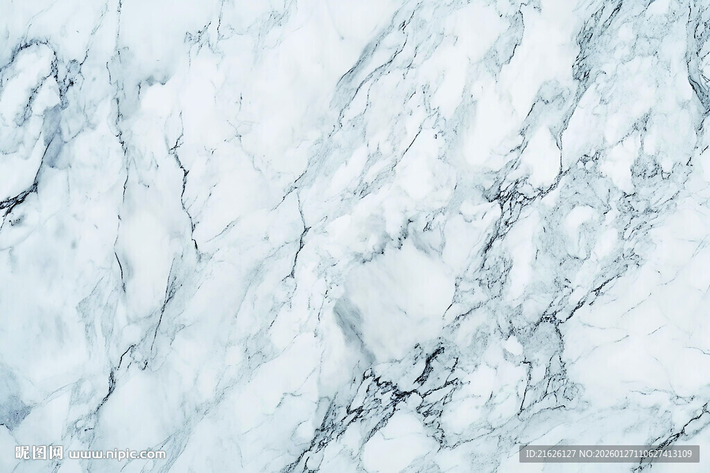 浅蓝色大理石纹理背景