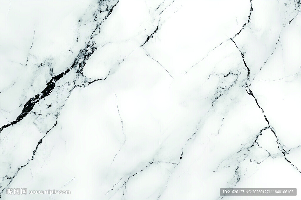 白色大理石纹理背景图
