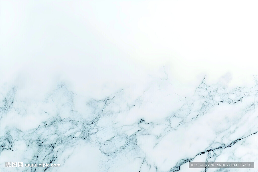 梦幻冰雪山脉景观