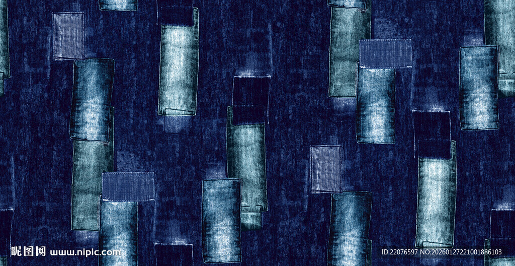 深蓝色几何图案纹理背景