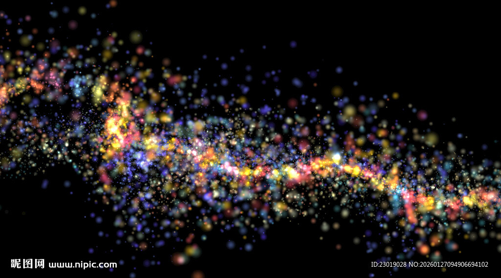 绚丽多彩粒子特效