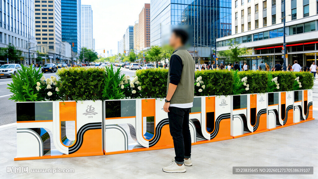 城市花坛绿植产品设计