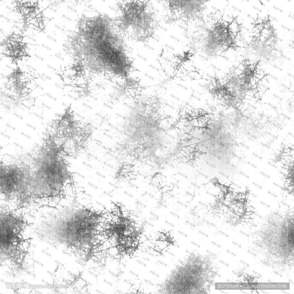 灰白墨点抽象纹理背景图