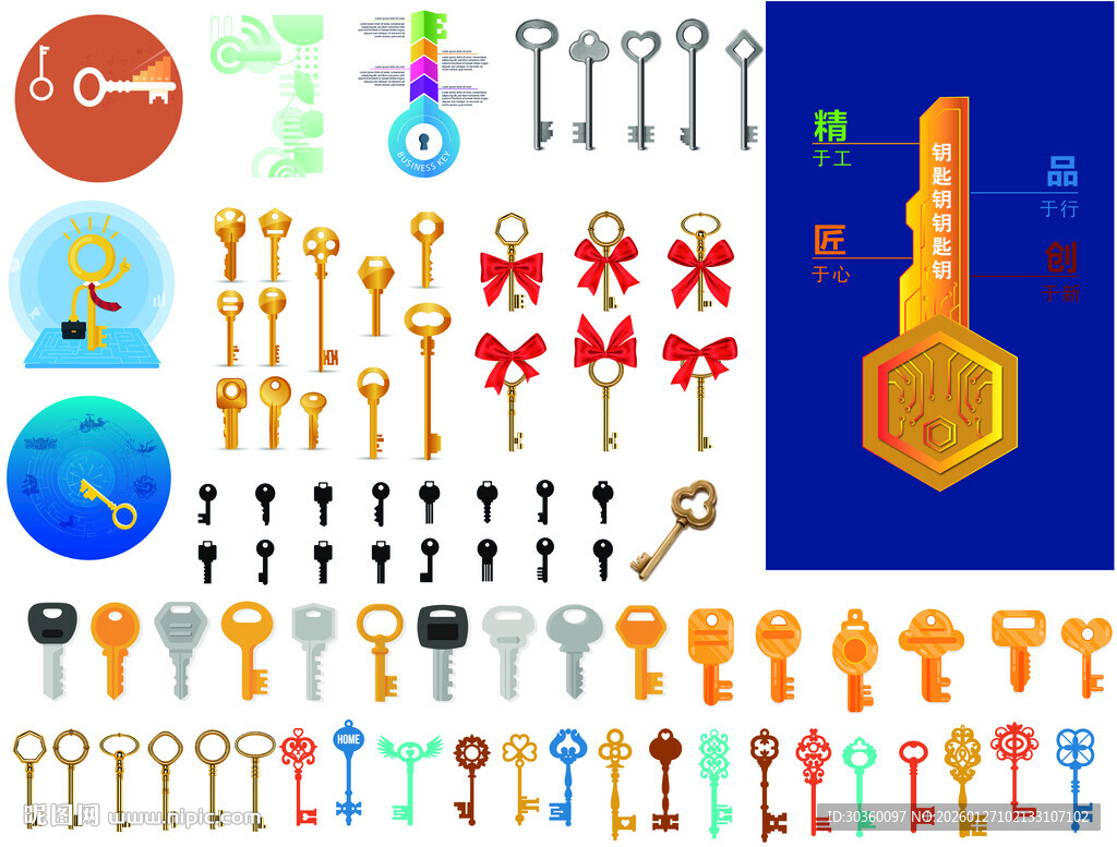 钥匙样式