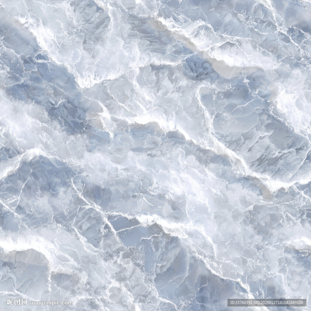 浅蓝色大理石纹理背景