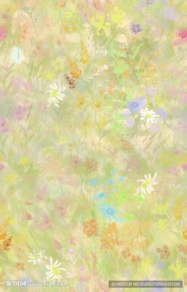 梦幻多彩抽象艺术背景图