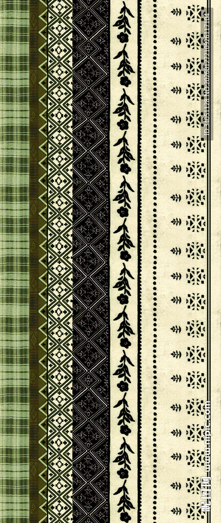 多样条纹图案设计元素