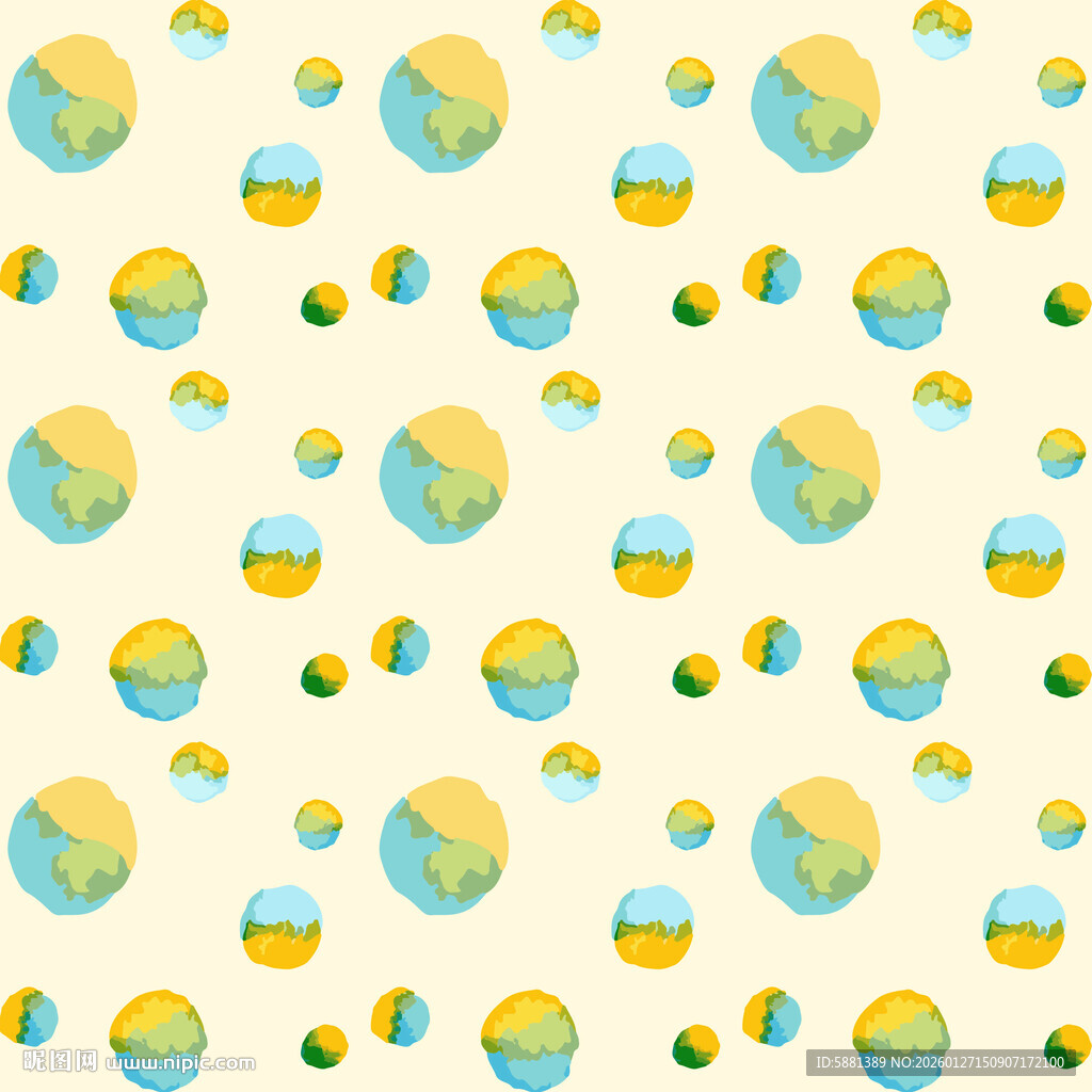 圆点图案无缝背景纹理