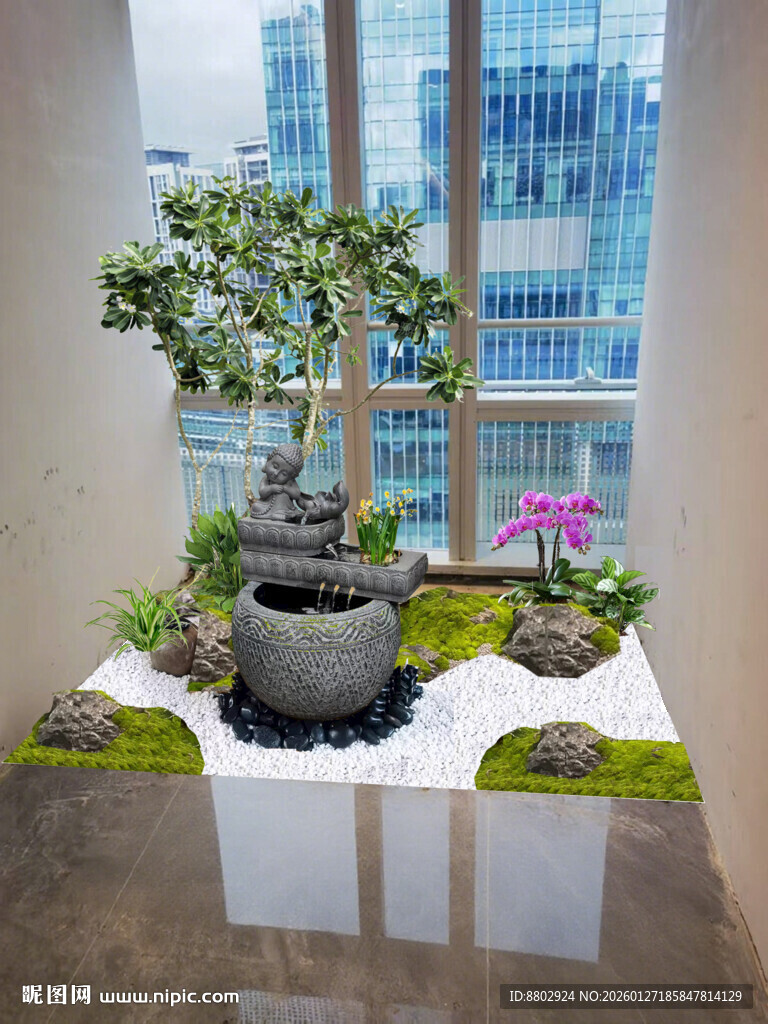 室内微景观设计效果图