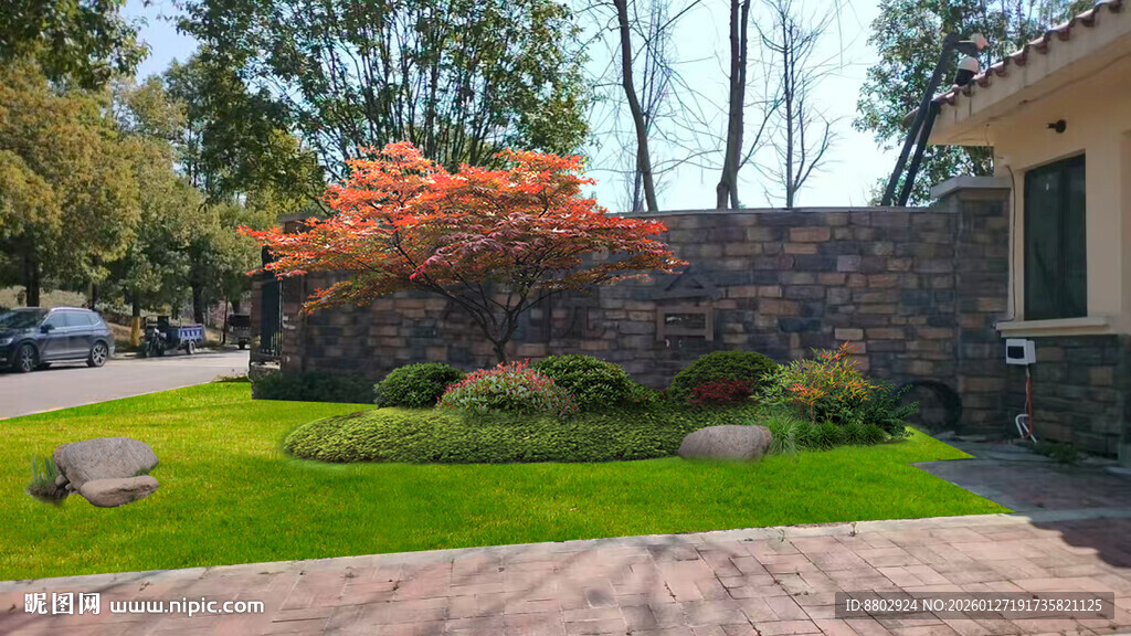 绿化改造设计效果图