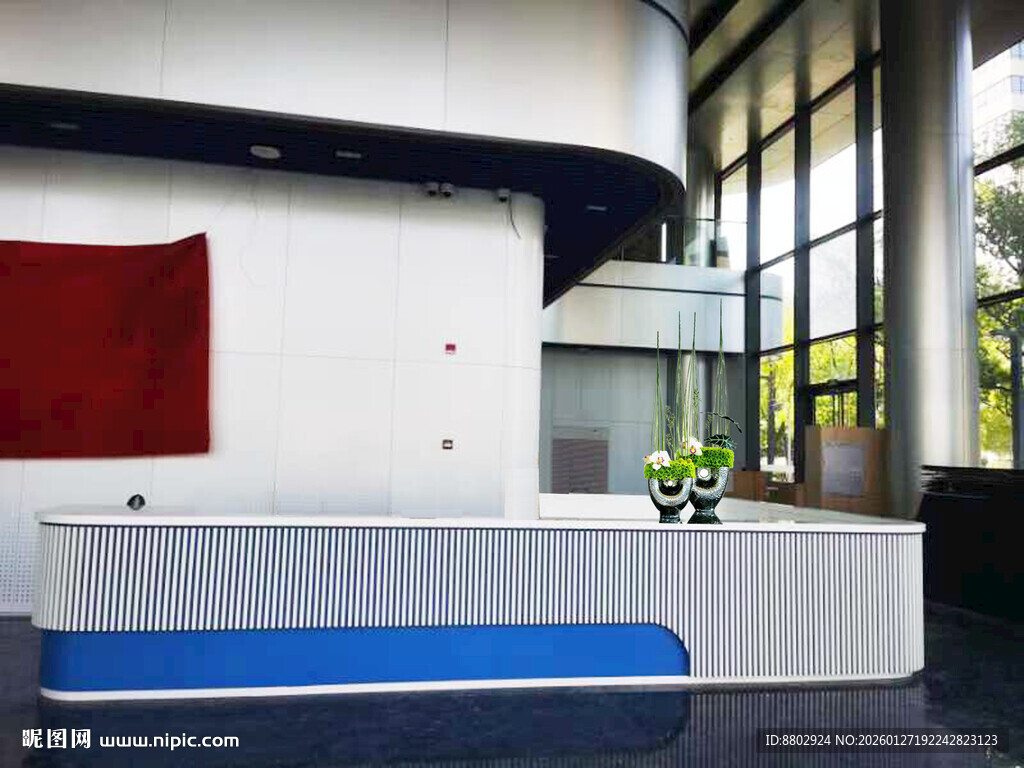 室内摆花设计效果图