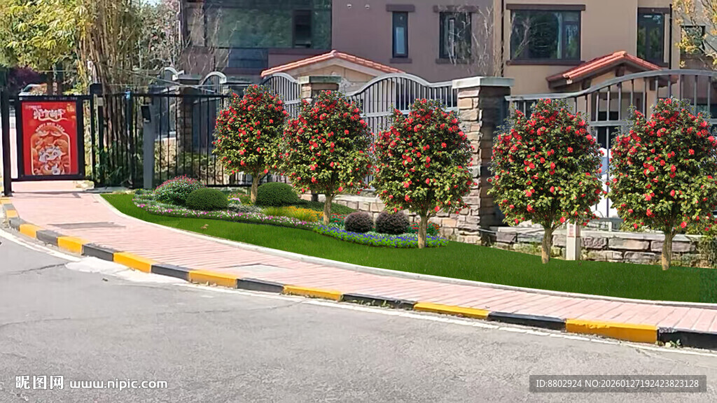 茶梅景观改造设计效果图