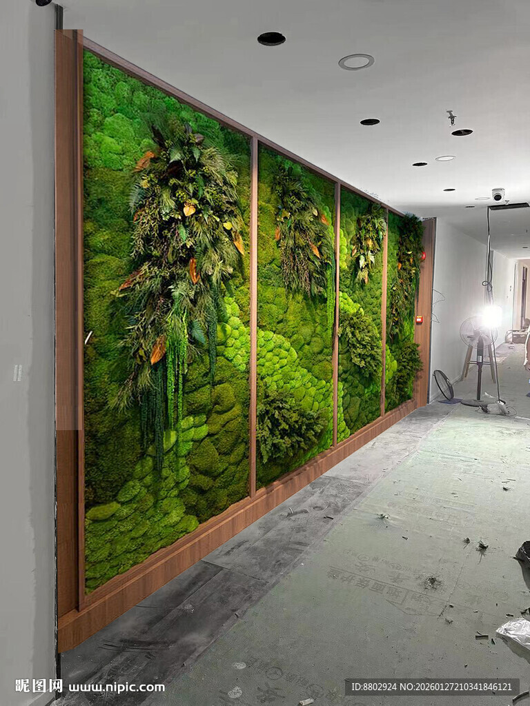 生态景墙效果图