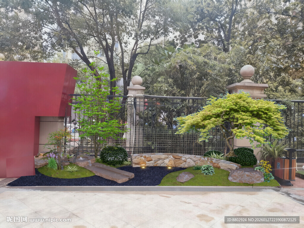   幼儿园水景景观设计