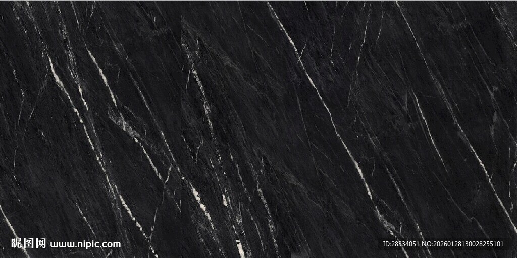黑色大理石纹理特写