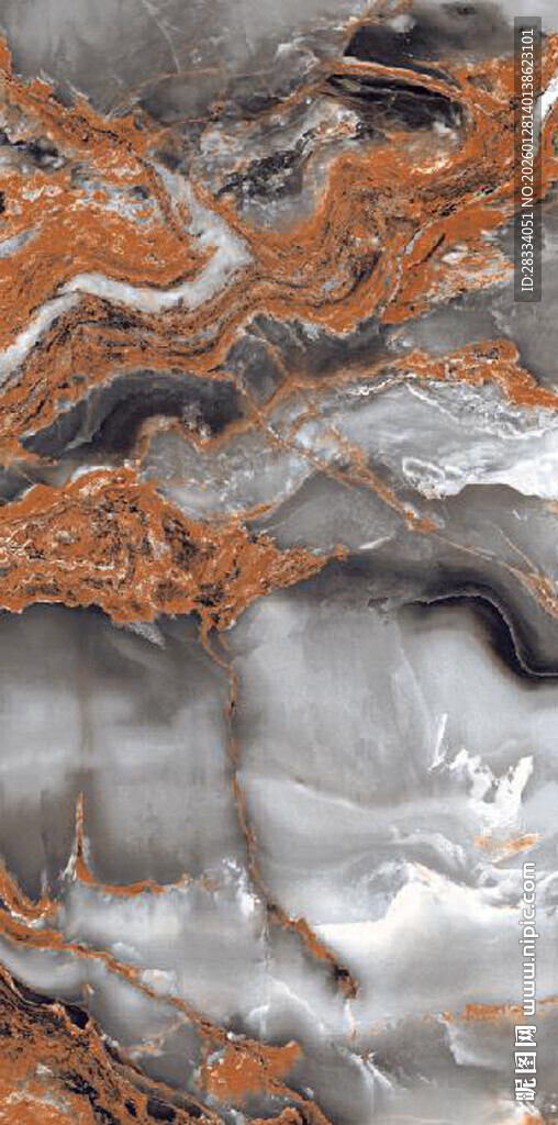 橙灰色大理石石纹
