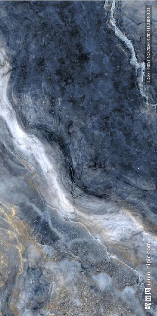 蓝白色大理石石纹