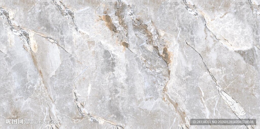 浅灰色大理石纹理图案