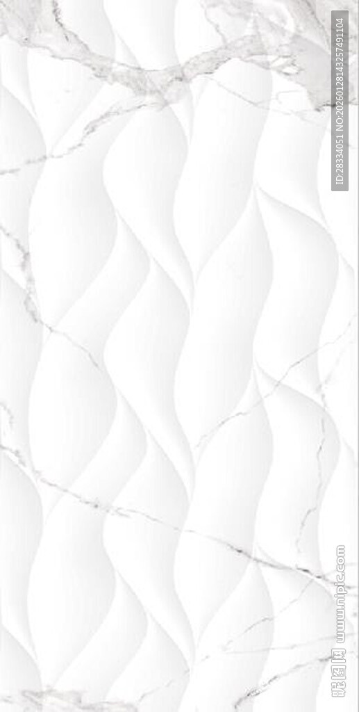 白色波浪纹理大理石背景
