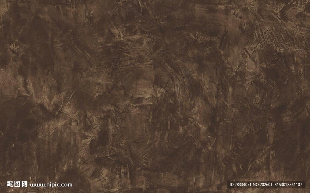 深棕色纹理石材表面