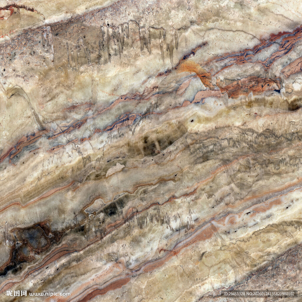 黄色 新传轻奢石纹 高清大图 