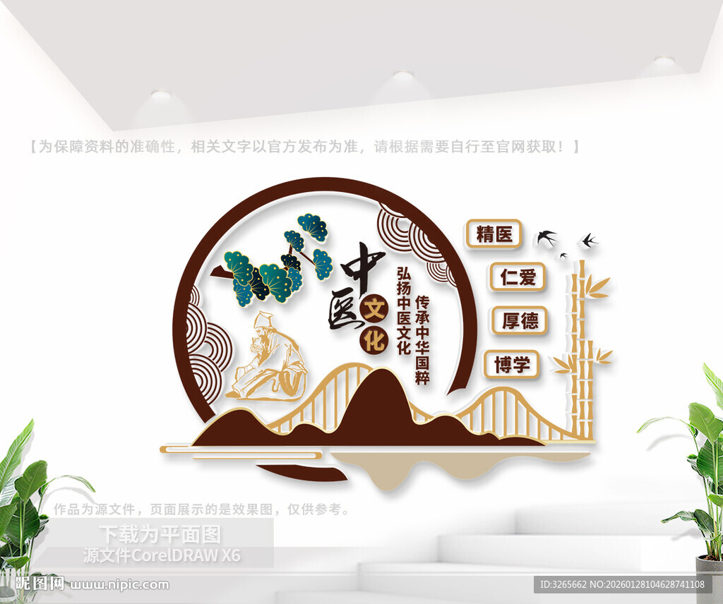 传统中医文化墙