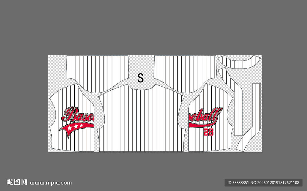 字母 定位 条纹