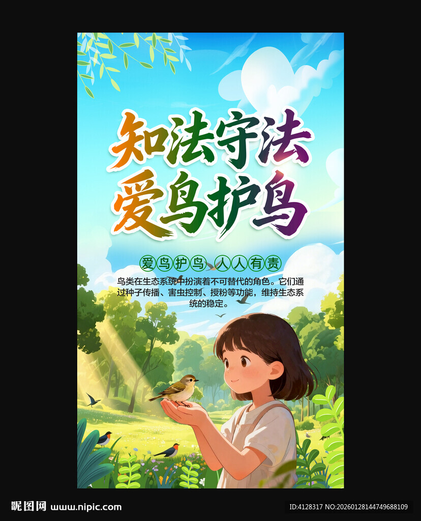 知法守法 爱鸟护鸟