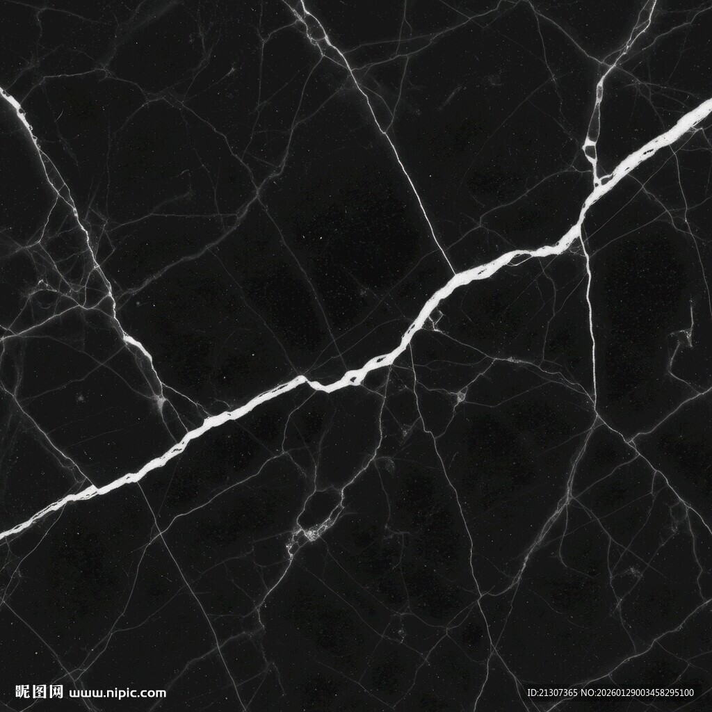 黑色大理石纹理图案