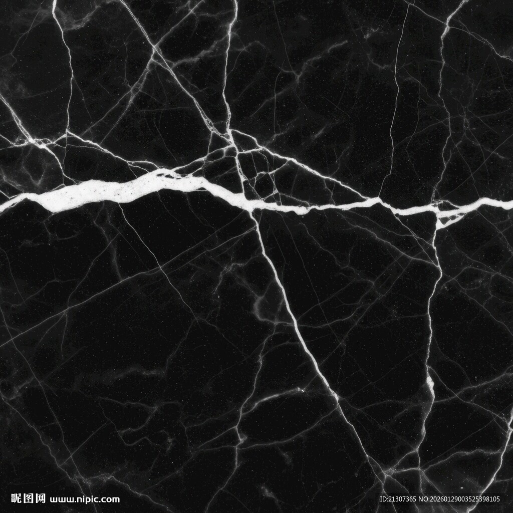 黑色大理石纹理图案