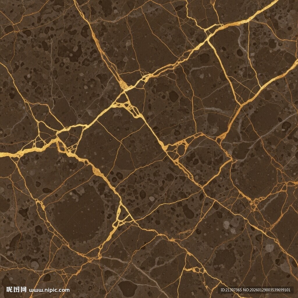 啡色金线大理石纹理