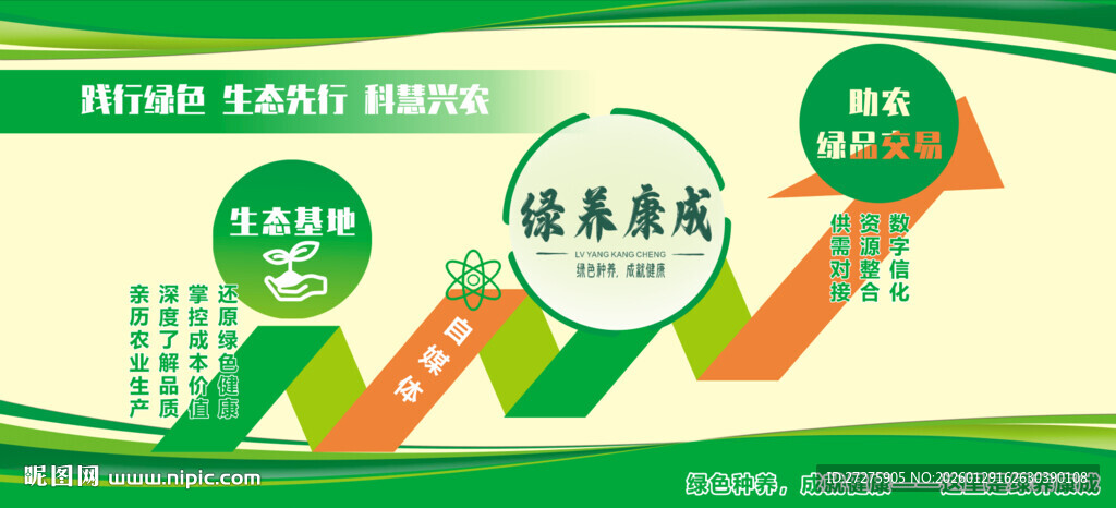 绿色环保主题宣传海报