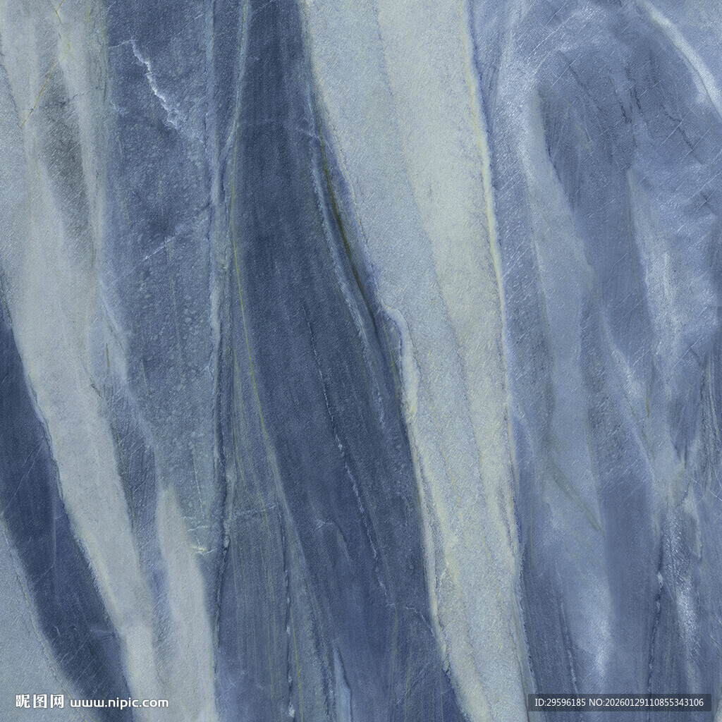 蓝色 轻奢高档石纹 最新大图 