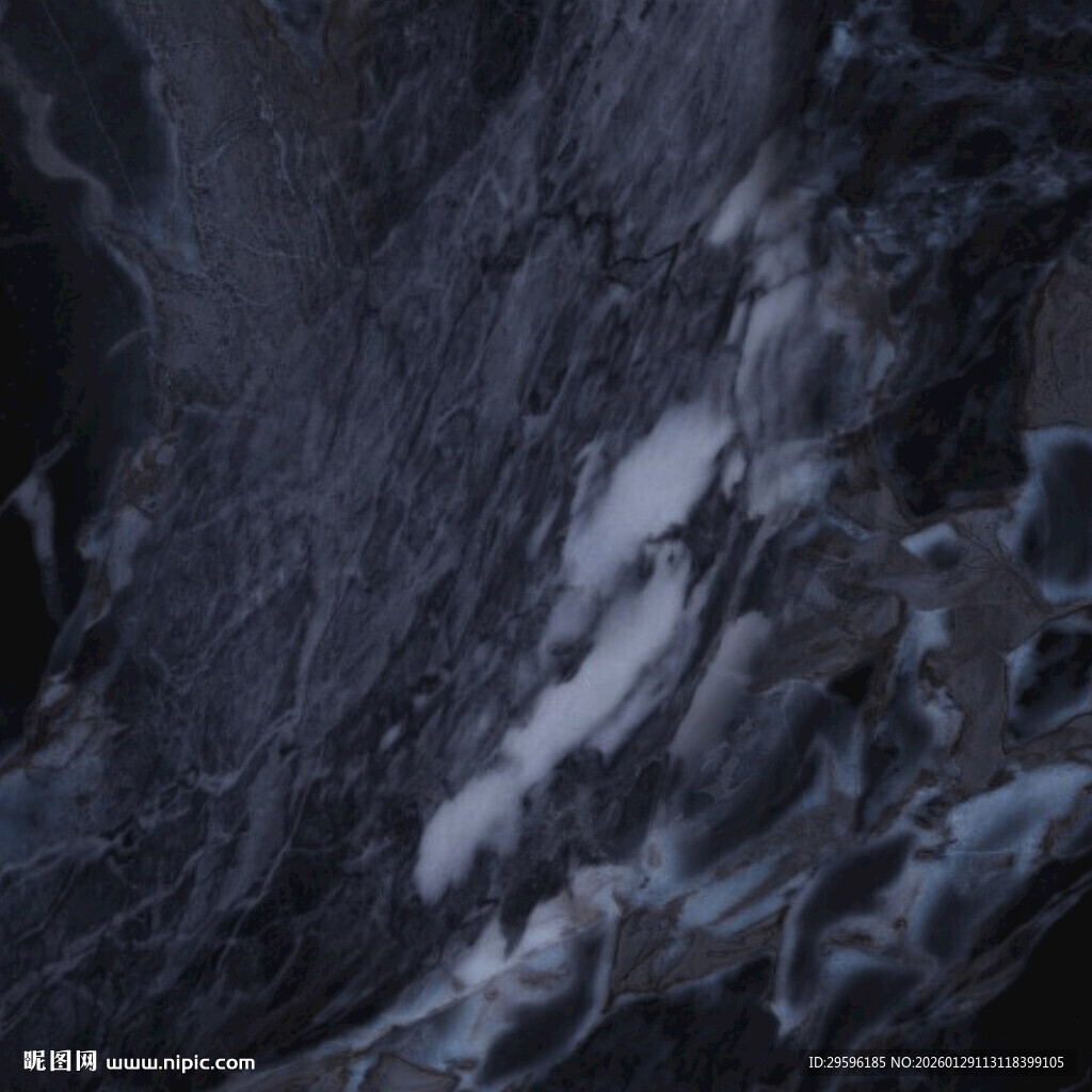 蓝色 豪华高档石纹 奢雅大图 