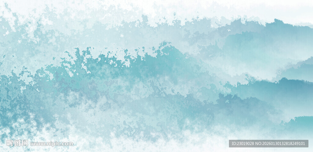 水墨山水意境图