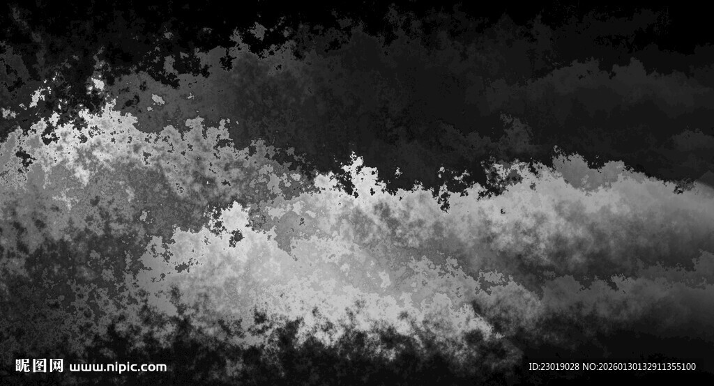 乌云密布的阴沉天空