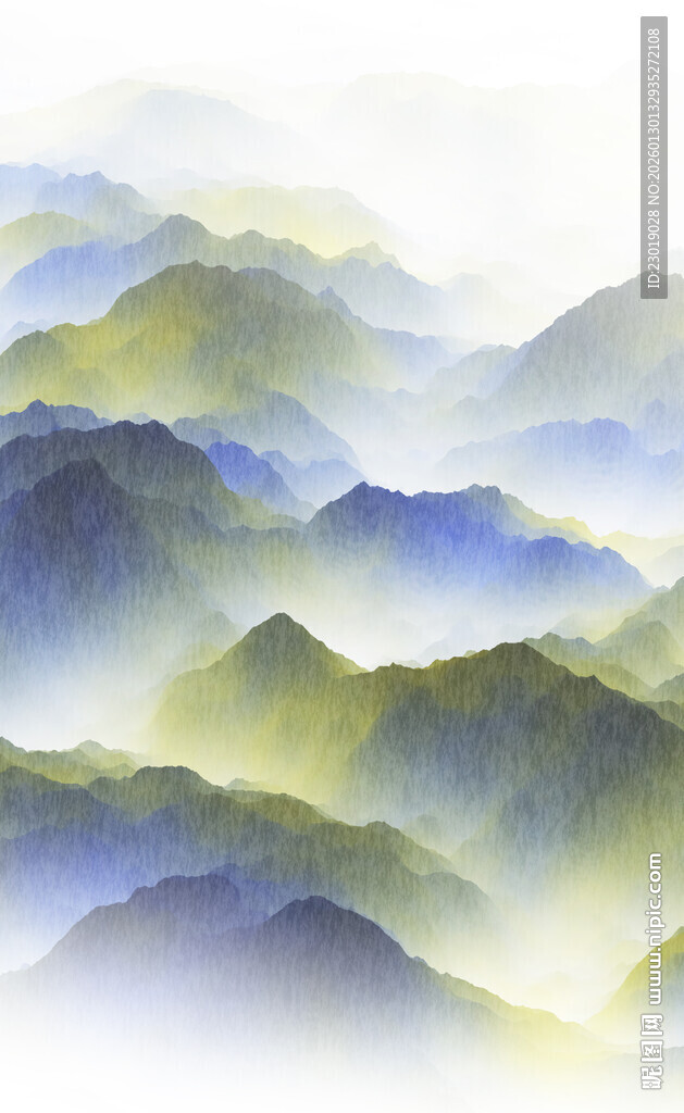 水墨山水意境图