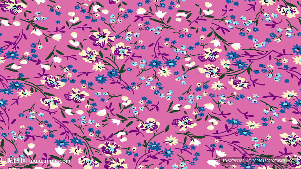 粉色多彩珠子图案背景