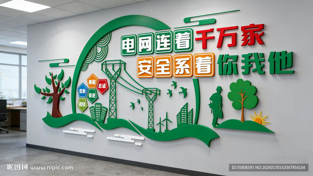 电网文化墙
