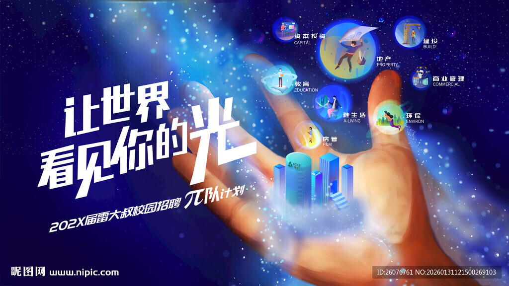 科技之手开启未来视界