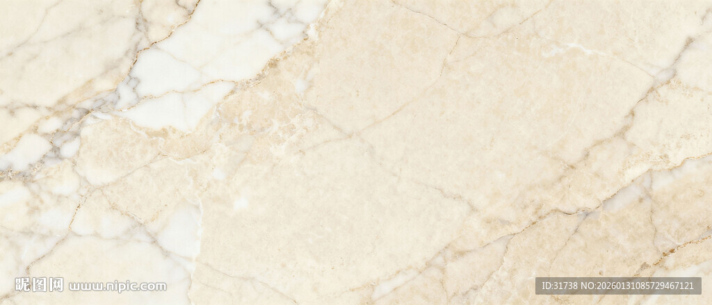 米黄色大理石纹理瓷砖